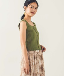 WEGO | WEGO/2wayフロントボタンタンクトップ(タンクトップ)