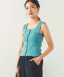 WEGO | WEGO/2wayフロントボタンタンクトップ(タンクトップ)