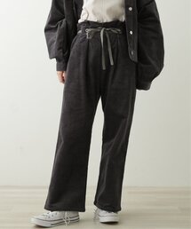 RAY CASSIN | コーデュロイウエストリボンパンツ(その他パンツ)
