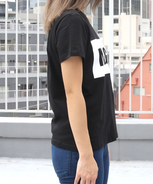 MSGM(エムエスジーエム)の「MSGM/エムエスジーエム PANEL T-SHIRT 半袖Tシャツ ロゴT(Tシャツ/カットソー・レディース・ホワイト/ブラック・XS/S/M)」の3枚目の写真