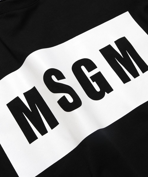 MSGM(エムエスジーエム)の「MSGM/エムエスジーエム PANEL T-SHIRT 半袖Tシャツ ロゴT(Tシャツ/カットソー・レディース・ホワイト/ブラック・XS/S/M)」の18枚目の写真