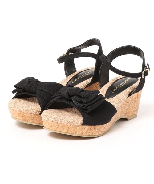 セール 厚底 リラックスリボンウェッジサンダル サンダル Parade パレード のファッション通販 Zozotown