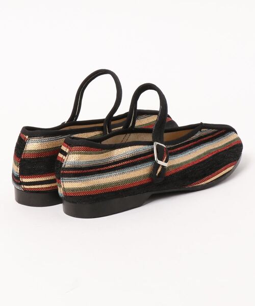 Casselini（キャセリーニ）の「【直営店限定】Casselini（キャセリーニ）ゴブランストラップシューズ（スリッポン・レディース・ブラック/ブラウン/クリーム/レモンイエロー/チャコール・S/M/L）」の14枚目の写真