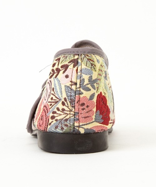 Casselini（キャセリーニ）の「【直営店限定】Casselini（キャセリーニ）ゴブランストラップシューズ（スリッポン・レディース・ブラック/ブラウン/クリーム/レモンイエロー/チャコール・S/M/L）」の12枚目の写真