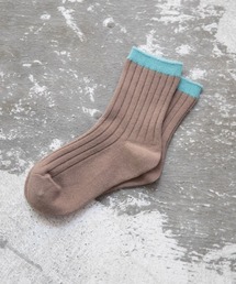 LOWRYS FARM | ハイショクリブソックス　921121(ソックス/靴下)