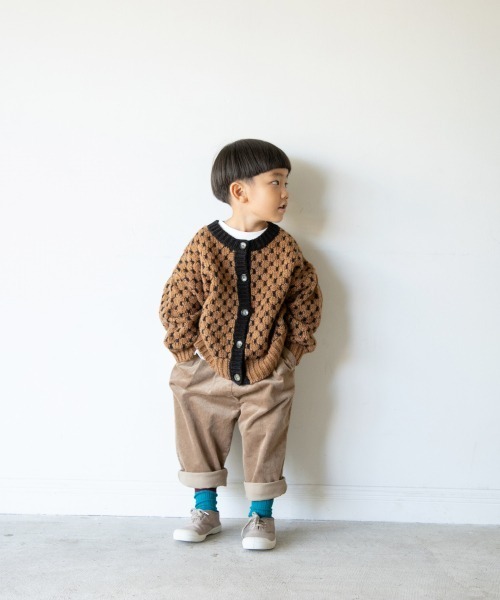 LOWRYS FARM（ローリーズファーム）の「ハイショクリブソックス　921121（ソックス/靴下・キッズ・ホワイト/チャコールグレー/ベージュ/イエロー/オレンジ/ブルー・MEDIUM/LARGE）」の8枚目の写真