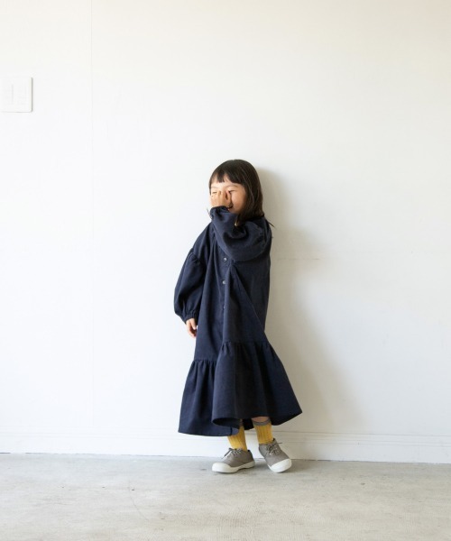 LOWRYS FARM（ローリーズファーム）の「ハイショクリブソックス　921121（ソックス/靴下・キッズ・ホワイト/チャコールグレー/ベージュ/イエロー/オレンジ/ブルー・MEDIUM/LARGE）」の9枚目の写真