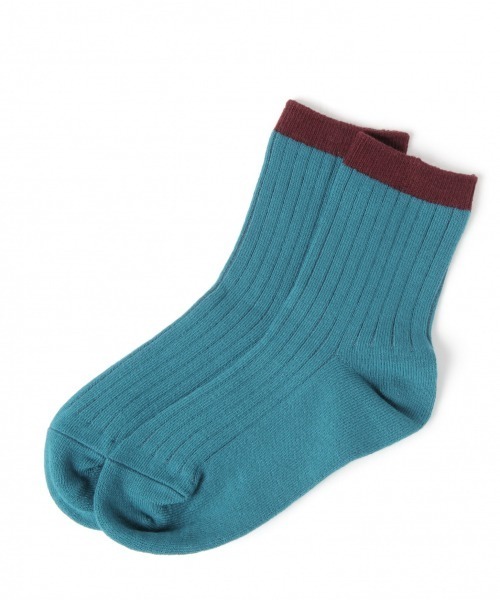 LOWRYS FARM（ローリーズファーム）の「ハイショクリブソックス　921121（ソックス/靴下・キッズ・ホワイト/チャコールグレー/ベージュ/イエロー/オレンジ/ブルー・MEDIUM/LARGE）」の14枚目の写真