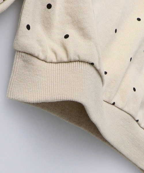 BRANSHES(ブランシェス)の「袖口レーストレーナー(スウェット・キッズ・ライトベージュ/オレンジ/エンジ/パープル・90cm/100cm/110cm/120cm/130cm)」の16枚目の写真