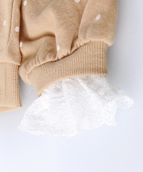 BRANSHES(ブランシェス)の「袖口レーストレーナー(スウェット・キッズ・ライトベージュ/オレンジ/エンジ/パープル・90cm/100cm/110cm/120cm/130cm)」の20枚目の写真