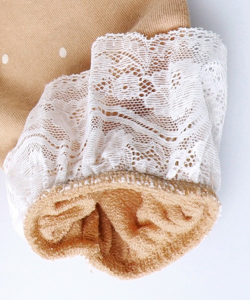 BRANSHES(ブランシェス)の「袖口レーストレーナー(スウェット・キッズ・ライトベージュ/オレンジ/エンジ/パープル・90cm/100cm/110cm/120cm/130cm)」の21枚目の写真