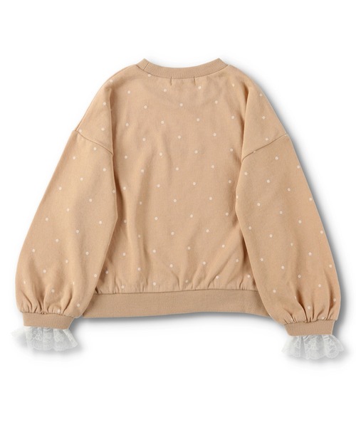 BRANSHES(ブランシェス)の「袖口レーストレーナー(スウェット・キッズ・ライトベージュ/オレンジ/エンジ/パープル・90cm/100cm/110cm/120cm/130cm)」の17枚目の写真