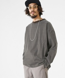 PORT BY ARK | PORT BY ARK / ポートバイアーク：Border long sleeve： PO08-T001[COR](Tシャツ/カットソー)