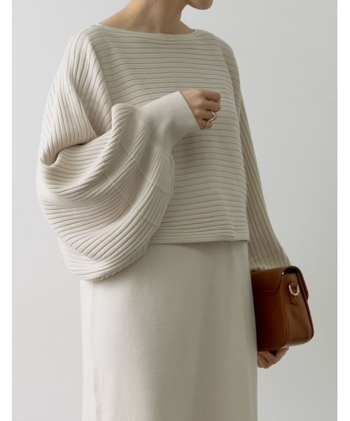 ショート丈ニットトップス ノースリニットワンピース ワンピース Re Edit リエディ のファッション通販 Zozotown