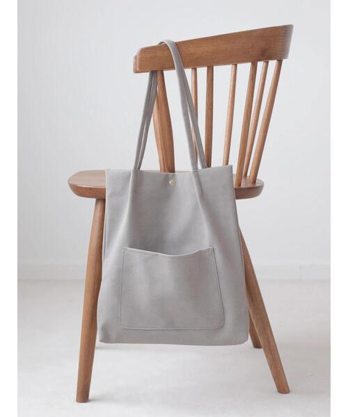 AMERICAN HOLIC（アメリカンホリック）の「A4トートバッグ ＊（トートバッグ・レディース・ベージュ/グレー/ピンク/ブルー・FREE）」の14枚目の写真