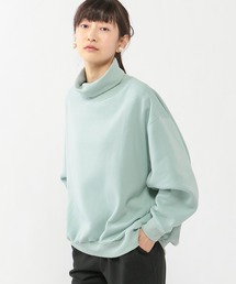 裏起毛ハイネックプルオーバー