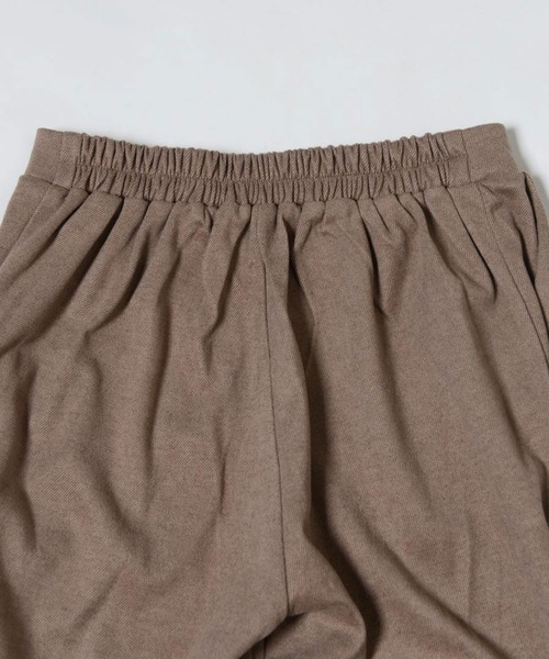 shopnikoniko(ショップニコニコ)の「センプレフレアパンツ(その他パンツ・レディース・ブラック/ブラウン/チャコール/キナリ・フリー)」の9枚目の写真