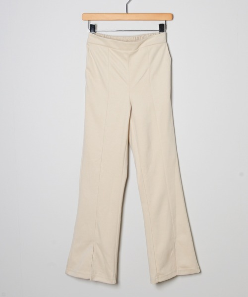 shopnikoniko(ショップニコニコ)の「センプレフレアパンツ(その他パンツ・レディース・ブラック/ブラウン/チャコール/キナリ・フリー)」の14枚目の写真