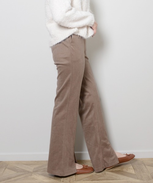 shopnikoniko(ショップニコニコ)の「センプレフレアパンツ(その他パンツ・レディース・ブラック/ブラウン/チャコール/キナリ・フリー)」の17枚目の写真