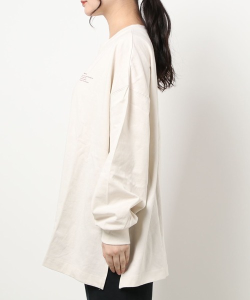 apres jour mignon(アプレジュールミニョン)の「アソートスリットロンT【ZOZOTOWN限定アイテム】(Tシャツ/カットソー・レディース・ブラック/オフホワイト/アイボリー/クリーム/ホワイト系その他/ブラック系その他・X-LARGE/フリー)」の9枚目の写真