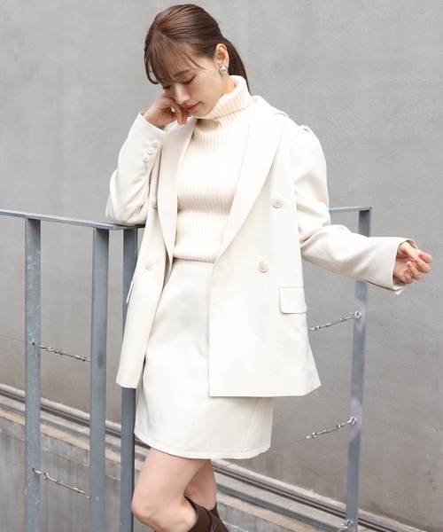 one after another NICE CLAUP（ワンアフターアナザーナイスクラップ）の「シンプルミニスカート（スカート・レディース・アイボリー/グレー系その他/ベージュ系その他/ミント・FREE）」の20枚目の写真