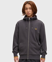 FRED PERRY（フレッドペリー）の「Hooded Zip Through Sweatshirt／フードジップアップパーカー（パーカー）」