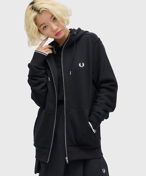 [未使用] Fred Perry ジップアップジャケット FRED PERRY ブルゾン アウター Zip Overshirt／ジップアップ