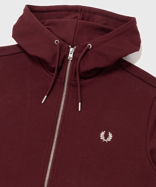 Hooded Zip Through Sweatshirt／フードジップアップパーカー