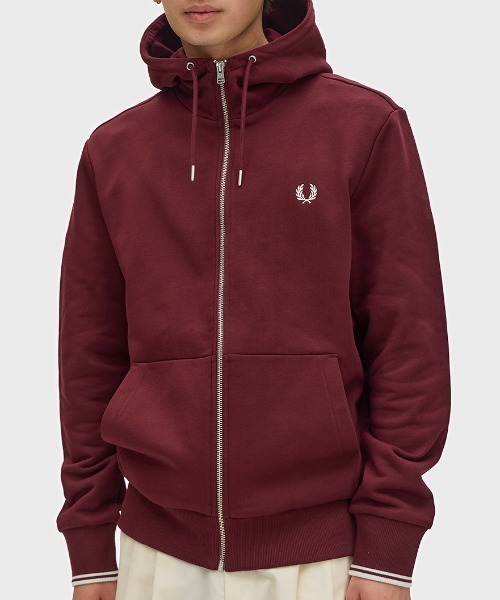 FRED PERRY フレッドペリー フードジップアップパーカー FRED PERRY（フレッドペリー） パーカー Hooded Zip Through