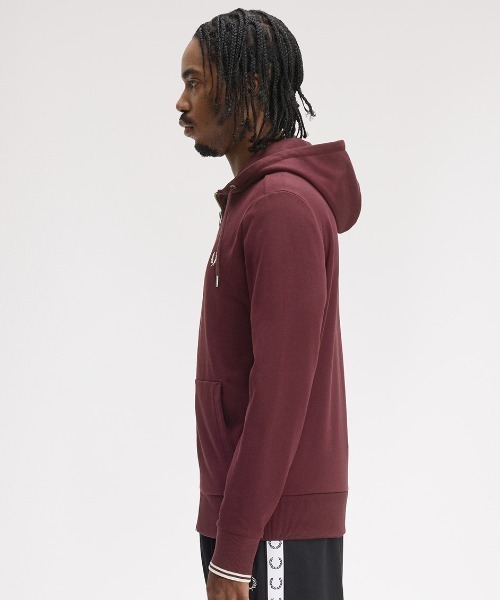 FRED PERRY フレッドペリー フードジップアップパーカー FRED PERRY（フレッドペリー） パーカー Hooded Zip Through