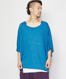 チャイハネ（チャイハネ）の「【チャイハネ】yul セドナMEN'Sトップス インナータンクトップ付き（アンサンブル・メンズ）」