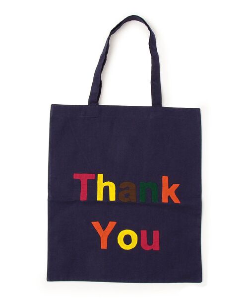 MAISON BENGAL(マイソンベンガル)の「【SHIPS any別注】MAISON BENGAL: アップリケ トートバッグ◇(トートバッグ・レディース・ベージュ/ネイビー/ピンク・ONE SIZE)」の7枚目の写真