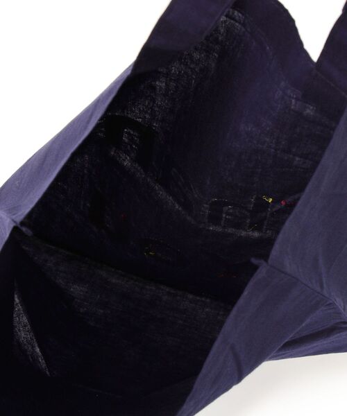 MAISON BENGAL(マイソンベンガル)の「【SHIPS any別注】MAISON BENGAL: アップリケ トートバッグ◇(トートバッグ・レディース・ベージュ/ネイビー/ピンク・ONE SIZE)」の12枚目の写真