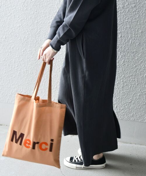 MAISON BENGAL(マイソンベンガル)の「【SHIPS any別注】MAISON BENGAL: アップリケ トートバッグ◇(トートバッグ・レディース・ベージュ/ネイビー/ピンク・ONE SIZE)」の15枚目の写真