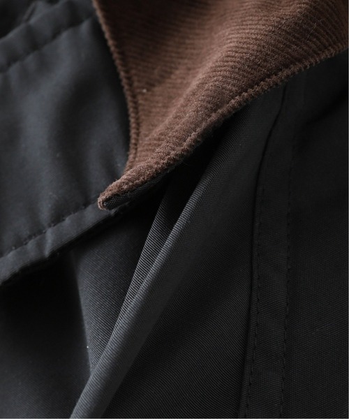 INHERIT（インヘリット）の「SHORT HUNTING JACKET（ブルゾン・メンズ・アイボリー/スミクロ・MEDIUM/LARGE）」の16枚目の写真