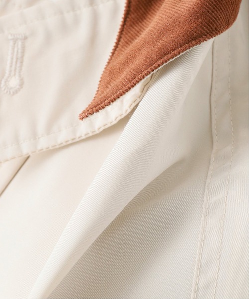 INHERIT（インヘリット）の「SHORT HUNTING JACKET（ブルゾン・メンズ・アイボリー/スミクロ・MEDIUM/LARGE）」の22枚目の写真