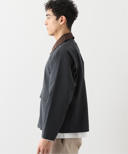 INHERIT（インヘリット）の「SHORT HUNTING JACKET（ブルゾン・メンズ・アイボリー/スミクロ・MEDIUM/LARGE）」の14枚目の写真