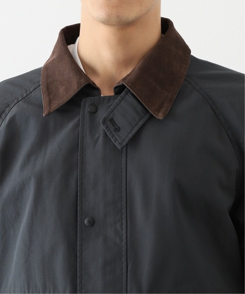 INHERIT（インヘリット）の「SHORT HUNTING JACKET（ブルゾン・メンズ・アイボリー/スミクロ・MEDIUM/LARGE）」の7枚目の写真