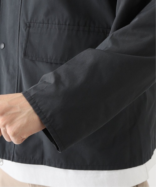 INHERIT（インヘリット）の「SHORT HUNTING JACKET（ブルゾン・メンズ・アイボリー/スミクロ・MEDIUM/LARGE）」の5枚目の写真