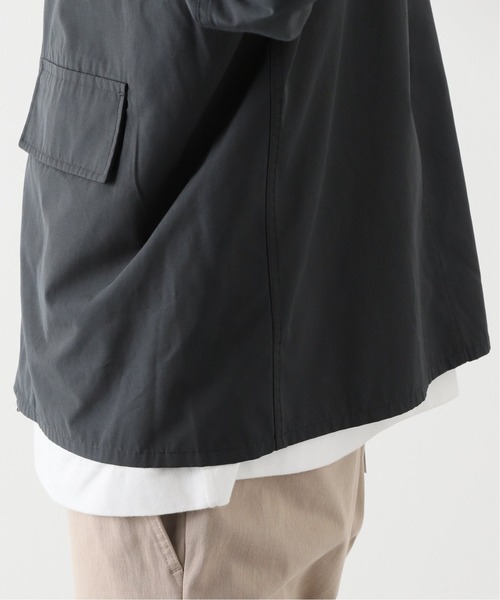 INHERIT（インヘリット）の「SHORT HUNTING JACKET（ブルゾン・メンズ・アイボリー/スミクロ・MEDIUM/LARGE）」の10枚目の写真