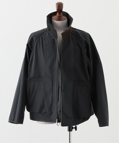 INHERIT（インヘリット）の「SHORT HUNTING JACKET（ブルゾン・メンズ・アイボリー/スミクロ・MEDIUM/LARGE）」の6枚目の写真