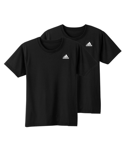 国内配送★adidas★シンプルT 胸ロゴがポイント 合わせやすい2色 adidas（アディダス）の「adidas/アディダス ワンポイントロゴ
