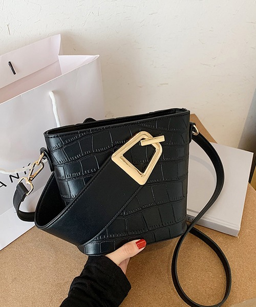 SMILE ORCHID(スマイルオーキッド)の「2wayフェイクレザーショルダーバッグ/ハンドバッグ(ショルダーバッグ・レディース・ホワイト/ブラック/ブラウン/ベージュ・FREE)」の1枚目の写真
