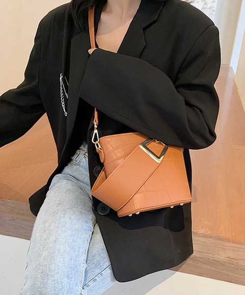 SMILE ORCHID(スマイルオーキッド)の「2wayフェイクレザーショルダーバッグ/ハンドバッグ(ショルダーバッグ・レディース・ホワイト/ブラック/ブラウン/ベージュ・FREE)」の10枚目の写真