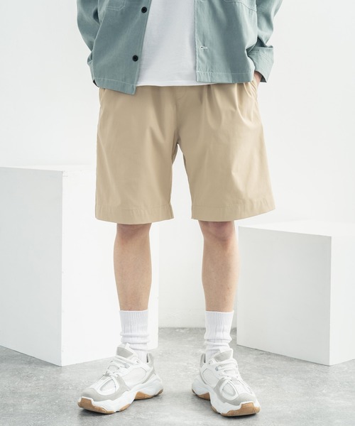 Rocky Monroe（ロッキーモンロー）の「ストレッチツイルショートシェフパンツ（その他パンツ・メンズ・ブラック/ベージュ/ワンウォッシュ/ミント/ブルーグレー/ブルー/オフホワイト/カーキ/ブラウン/ネイビー・S/M/L/XL）」の6枚目の写真