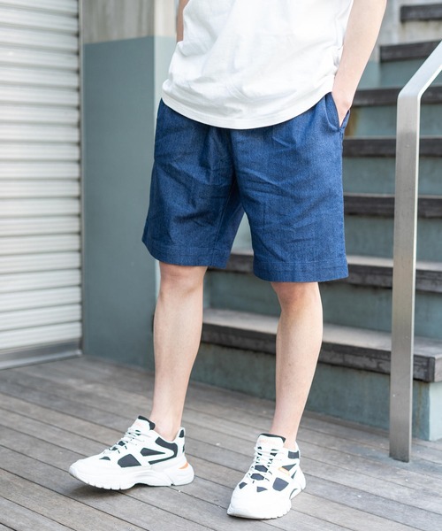 Rocky Monroe（ロッキーモンロー）の「ストレッチツイルショートシェフパンツ（その他パンツ・メンズ・ブラック/ベージュ/ワンウォッシュ/ミント/ブルーグレー/ブルー/オフホワイト/カーキ/ブラウン/ネイビー・S/M/L/XL）」の10枚目の写真