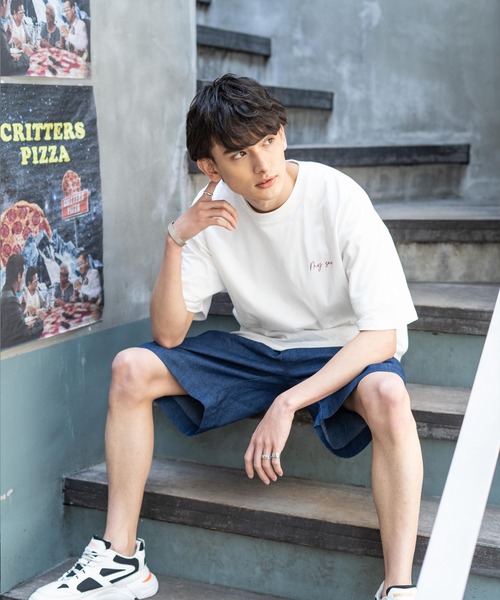 Rocky Monroe（ロッキーモンロー）の「ストレッチツイルショートシェフパンツ（その他パンツ・メンズ・ブラック/ベージュ/ワンウォッシュ/ミント/ブルーグレー/ブルー/オフホワイト/カーキ/ブラウン/ネイビー・S/M/L/XL）」の16枚目の写真