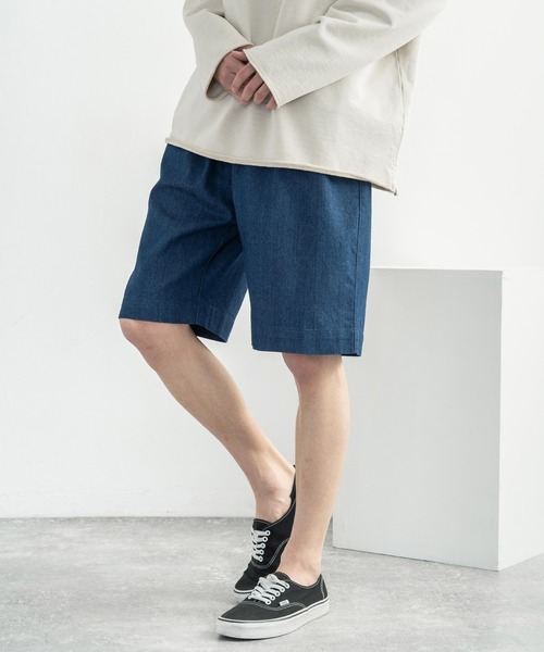 Rocky Monroe（ロッキーモンロー）の「ストレッチツイルショートシェフパンツ（その他パンツ・メンズ・ブラック/ベージュ/ワンウォッシュ/ミント/ブルーグレー/ブルー/オフホワイト/カーキ/ブラウン/ネイビー・S/M/L/XL）」の18枚目の写真