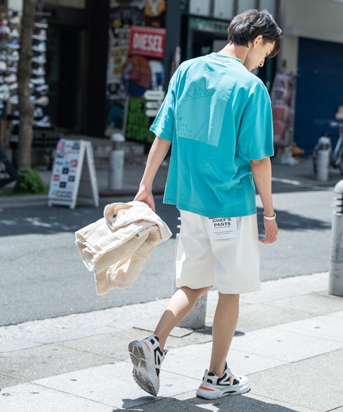 Rocky Monroe（ロッキーモンロー）の「ストレッチツイルショートシェフパンツ（その他パンツ・メンズ・ブラック/ベージュ/ワンウォッシュ/ミント/ブルーグレー/ブルー/オフホワイト/カーキ/ブラウン/ネイビー・S/M/L/XL）」の12枚目の写真