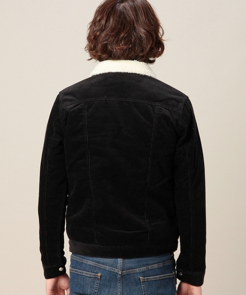 BEAUTY&YOUTH UNITED ARROWS（ビューティーアンドユースユナイテッドアローズ）の「【別注】＜Wrangler＞ BOA JKT/アウター ◆（ブルゾン・メンズ・ライトグレー/ブラック・LARGE/MEDIUM/SMALL）」の7枚目の写真